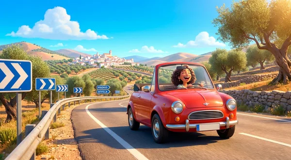 Испанский для водителей: ПДД и автомобили